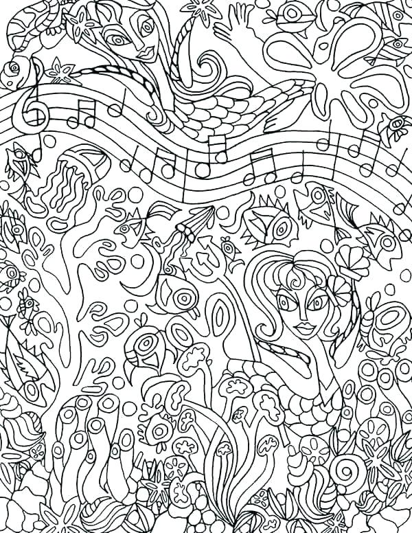 Featured image of post Music Coloring Pages For Adults : Hand drawn hippie sun glasses.