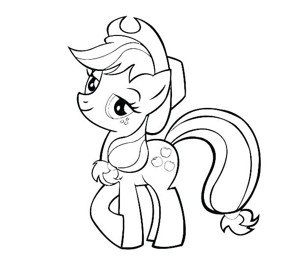 Print Coloring Pages My Little Pony