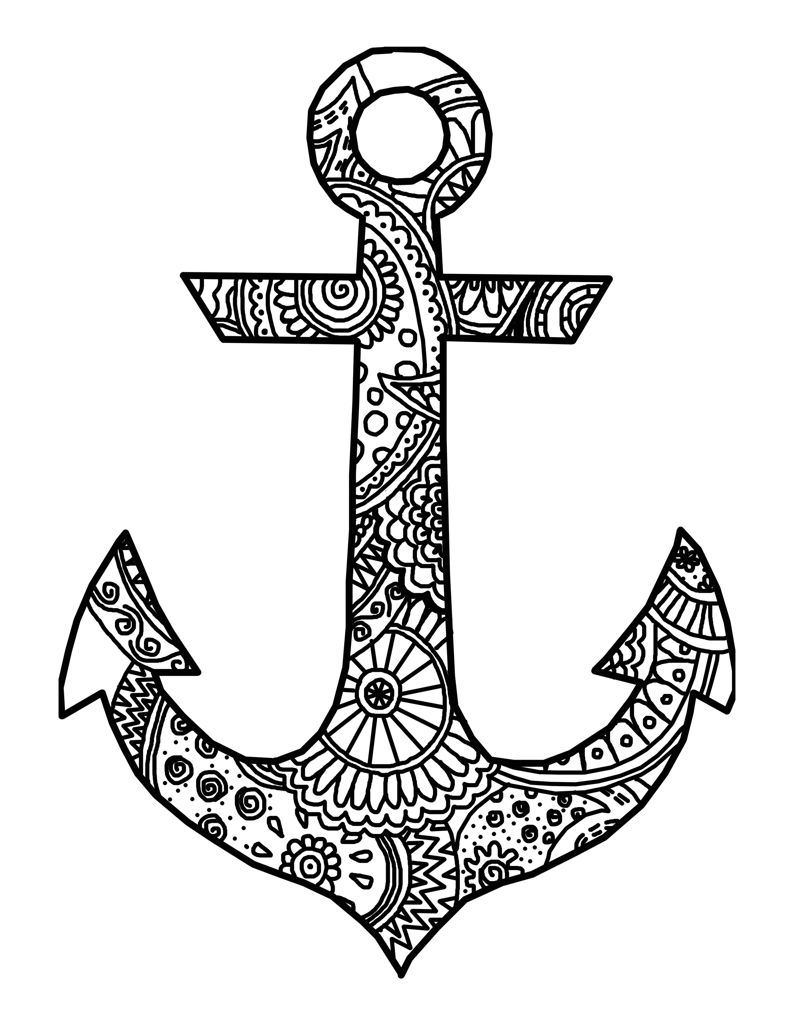 anchor-coloring-coloring-pages