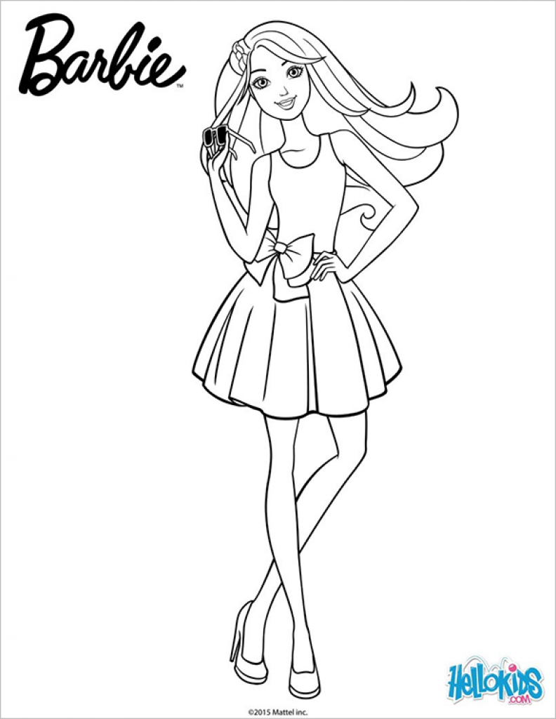barbie-coloring-pages-at-getdrawings-free-download
