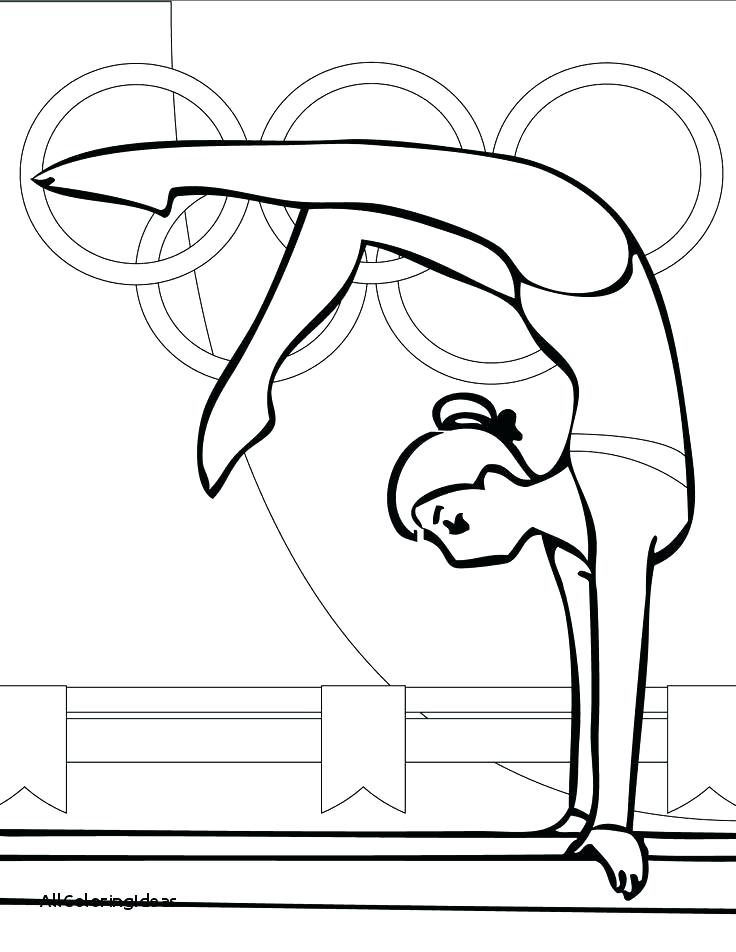 Free Printable Gymnastics Coloring Pages at GetDrawings Free download