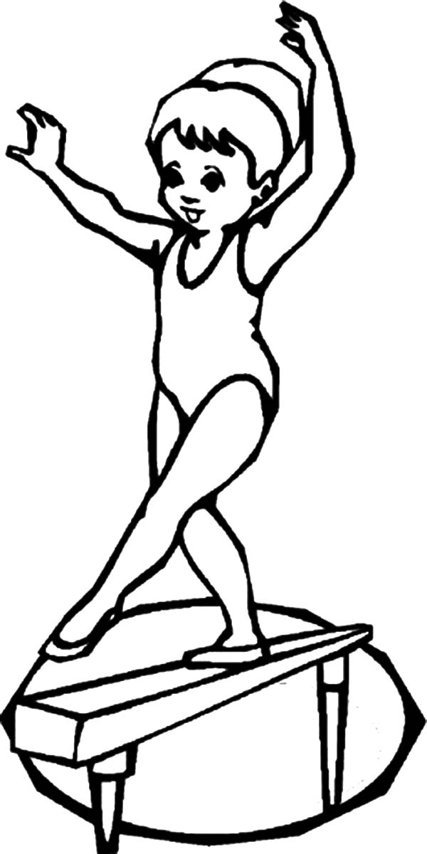 The Best Free Gymnastic Coloring Page Images Download From 85 Free 