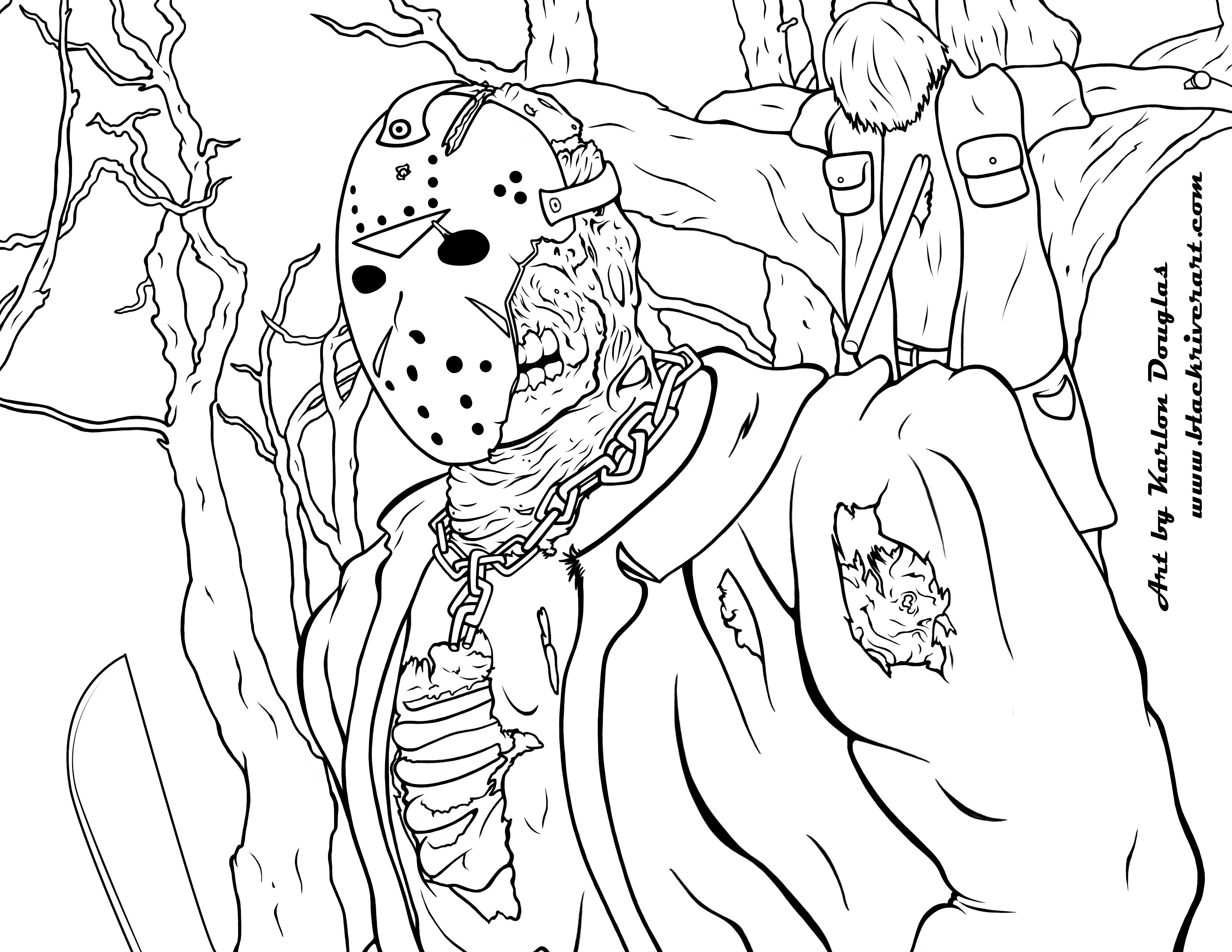 Free Printable Halloween Coloring Pages For Older Kids at ...