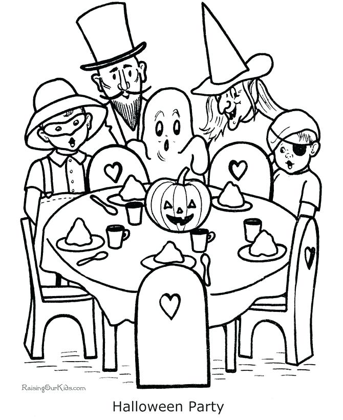 Free Printable Halloween Coloring Pages For Preschoolers at GetDrawings