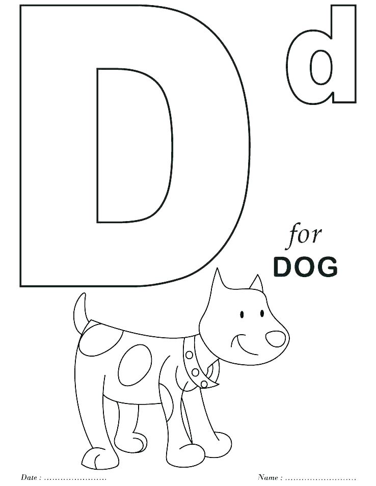 Free Printable Alphabet Letters Coloring Pages Printable Letter 
