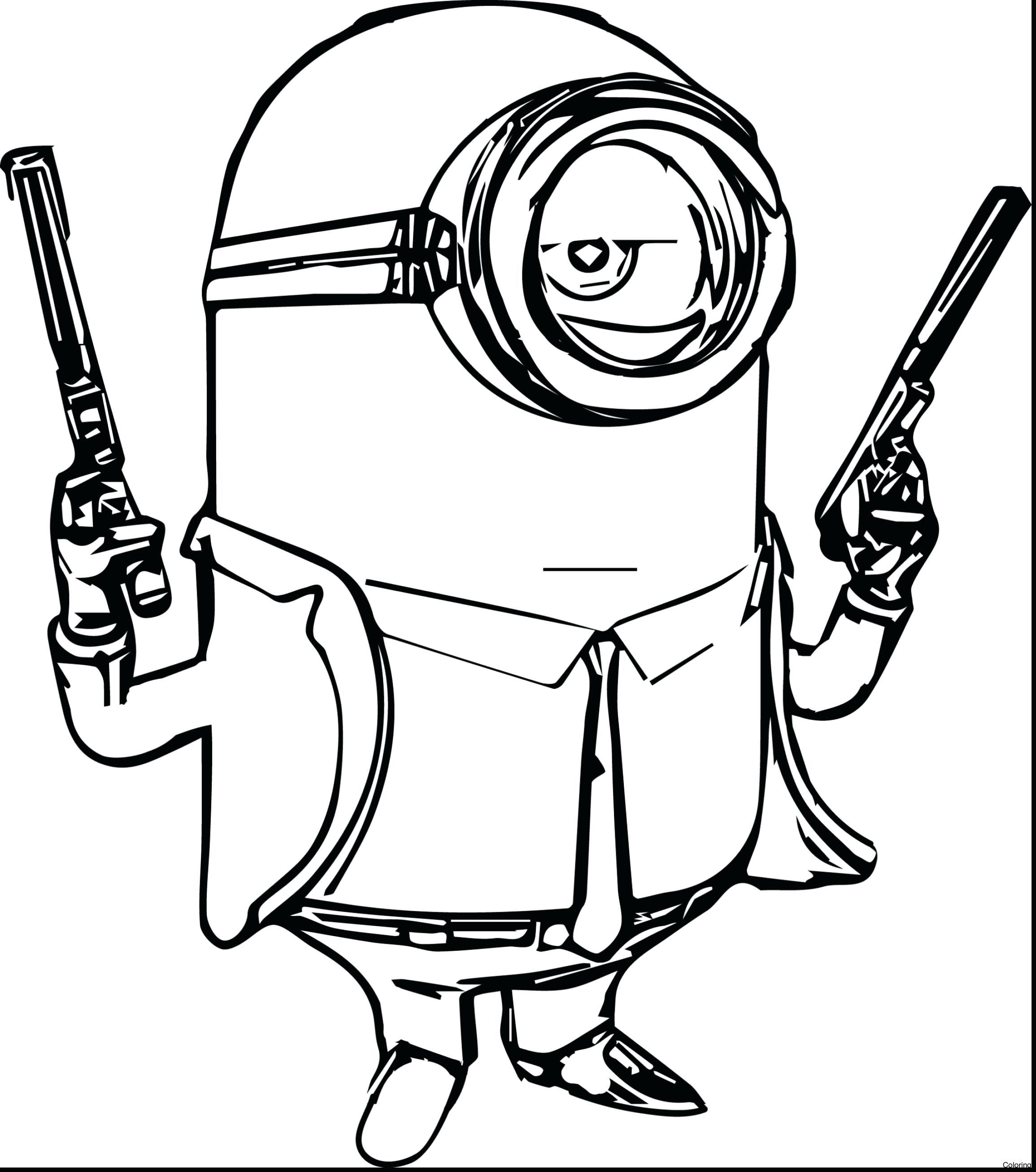 Free Printable Minion Coloring Pages at GetDrawings | Free ...