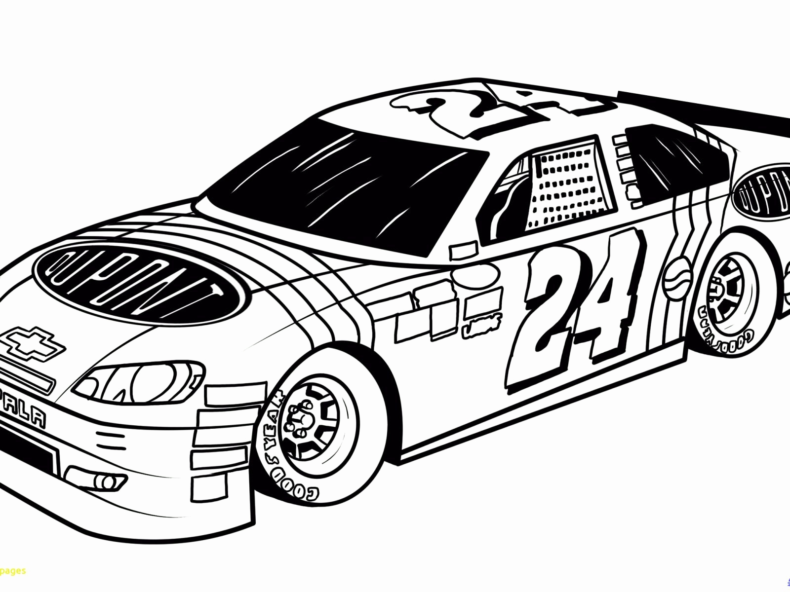 Free Printable Nascar Coloring Pages At Getdrawings Free Download