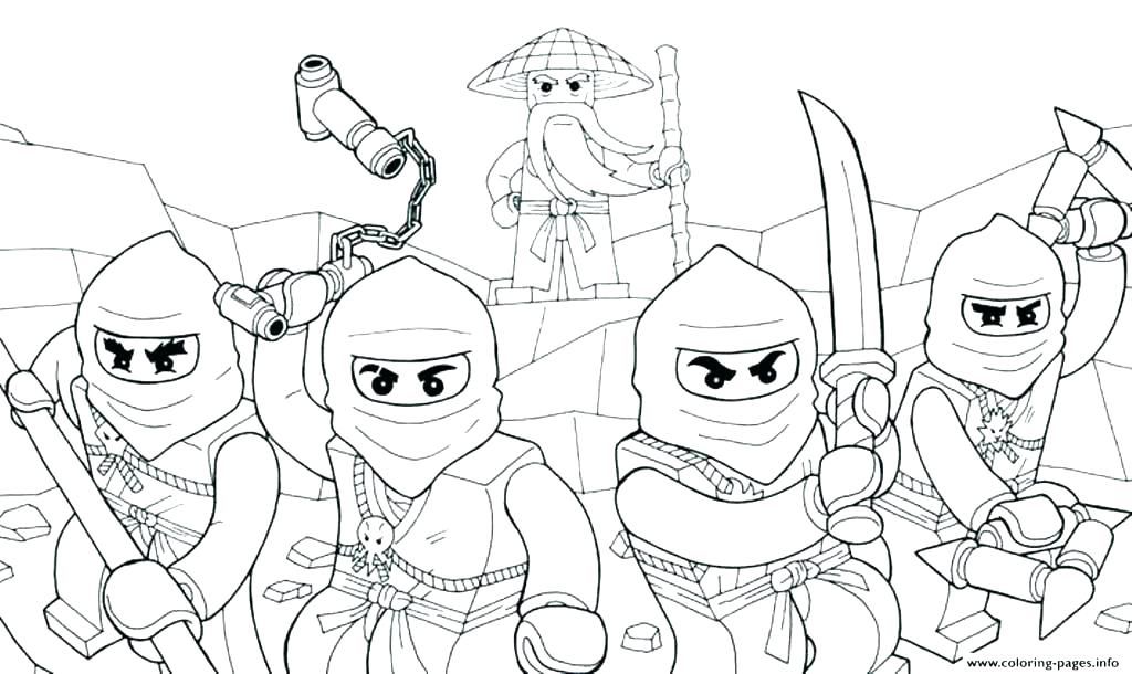 Free Printable Ninjago Coloring Pages at GetDrawings | Free download