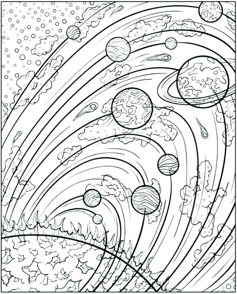 Astronaut Outer Space Coloring Page Coloring Home 20 Free Printable 