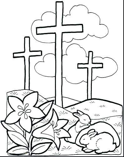 Printable Religious Easter Coloring Pages At GetDrawings Free Download