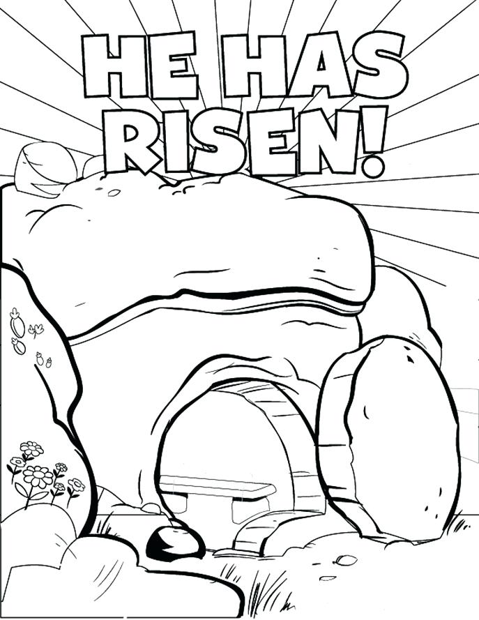 Free Printable Religious Easter Coloring Pages at GetDrawings Free