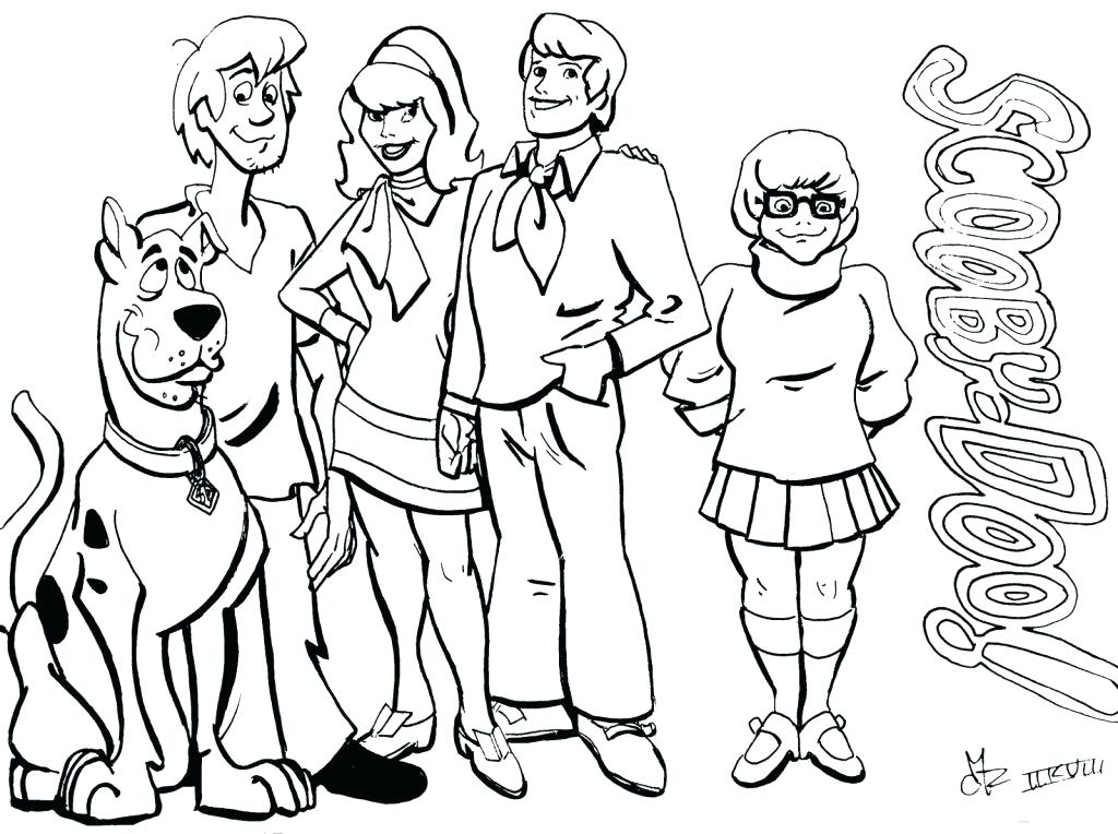 Free Printable Scooby Doo Coloring Pages at GetDrawings | Free download