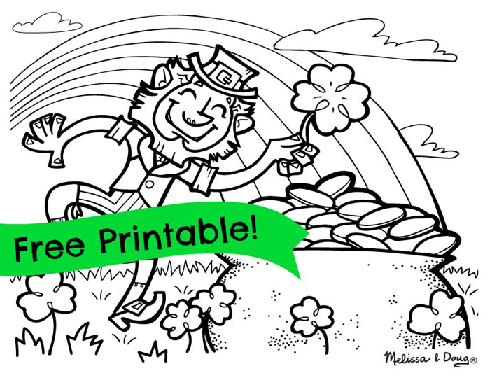 Free Printable St Patrick Day Coloring Pages at GetDrawings | Free download