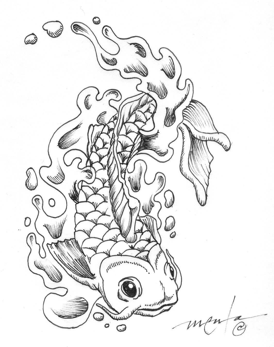 Free Printable Tattoo Coloring Pages at GetDrawings | Free download