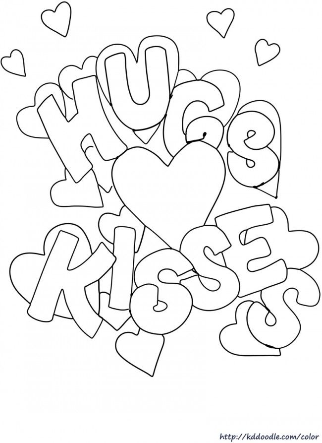 Free Printable Valentines Day Coloring Pages For Adults at GetDrawings