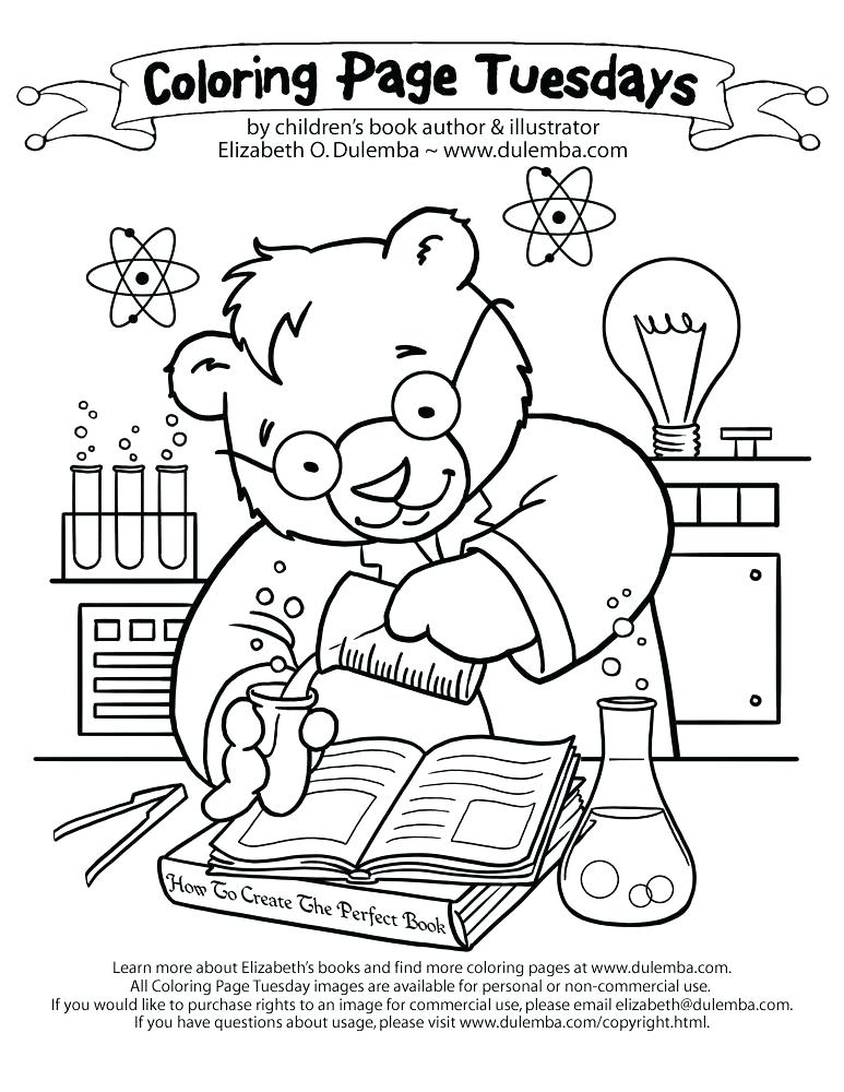 Free Science Coloring Pages At GetDrawings Free Download