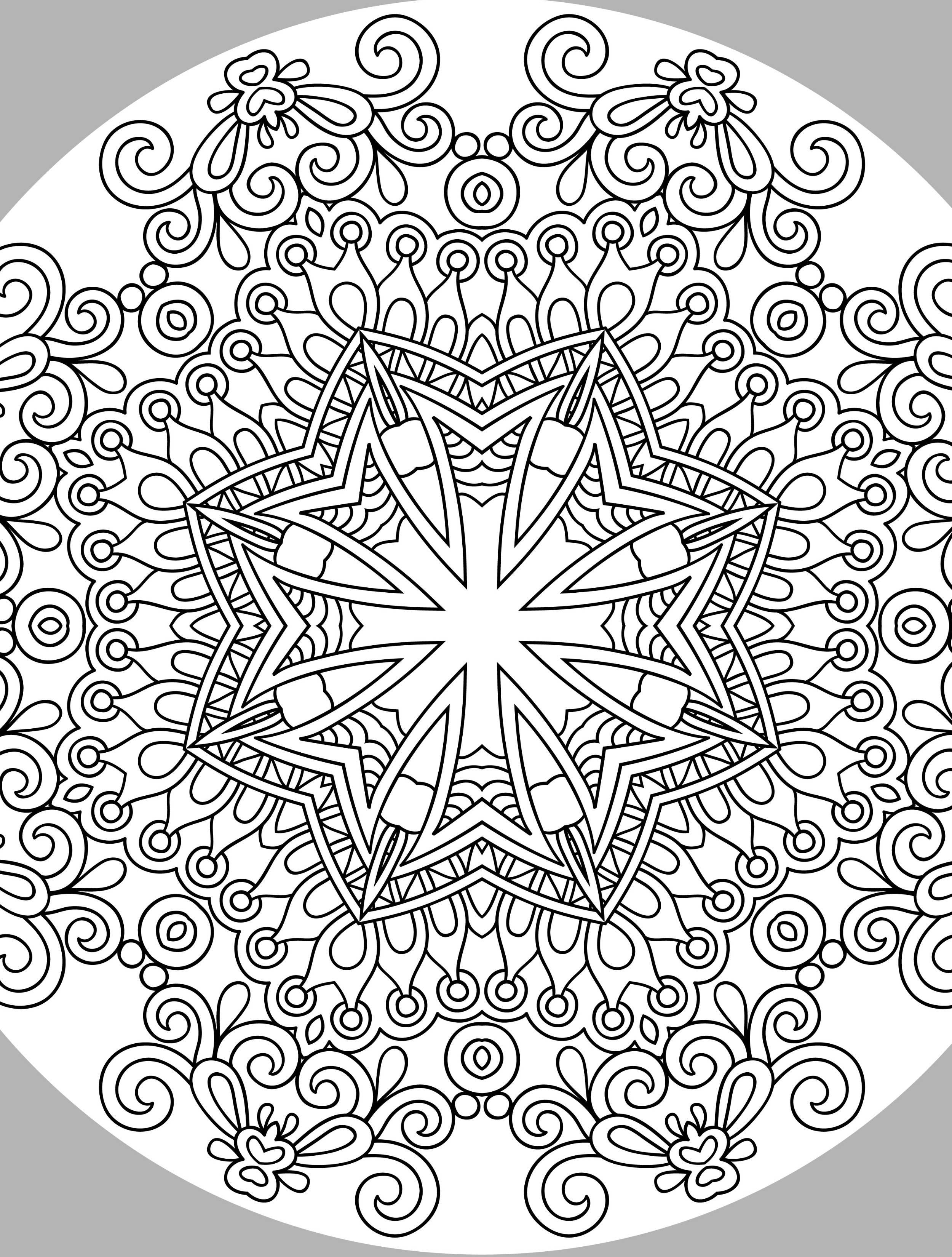 Free Stress Relief Coloring Pages at GetDrawings | Free download