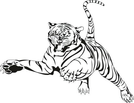 Free Tiger Coloring Pages at GetDrawings | Free download