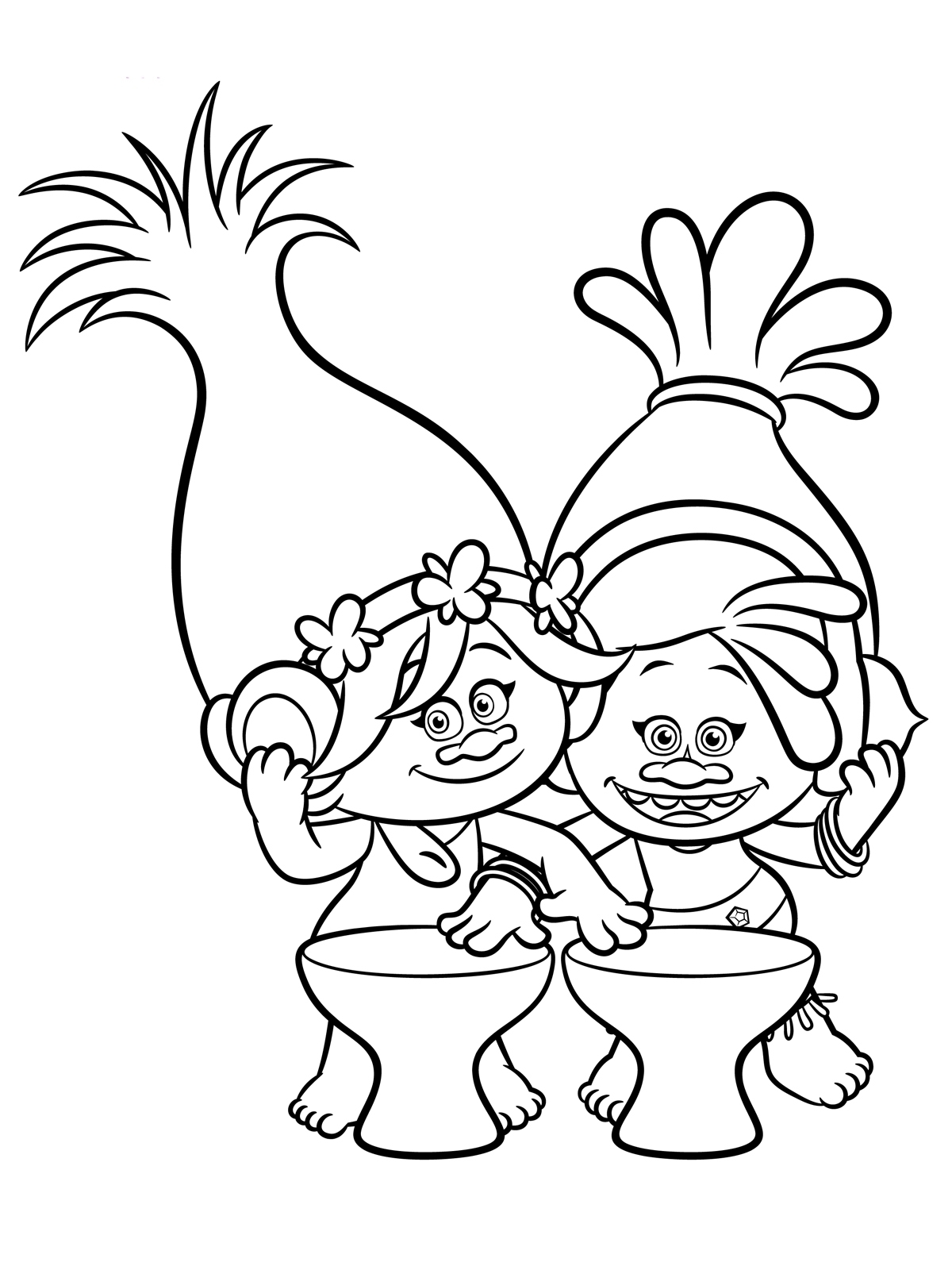 Free Trolls Coloring Pages at GetDrawings Free download