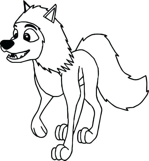 Free Wolf Coloring Pages at GetDrawings | Free download