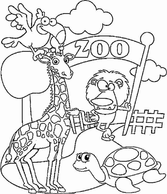 Free Zoo Coloring Pages At GetDrawings Free Download