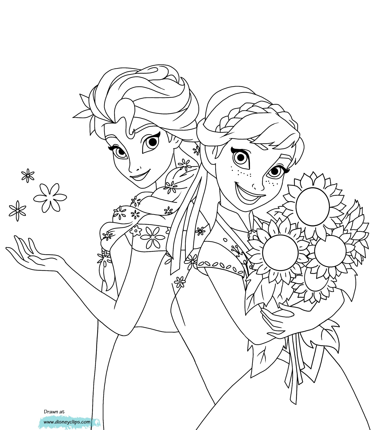frozen coloring pages pdf at getdrawings  free download