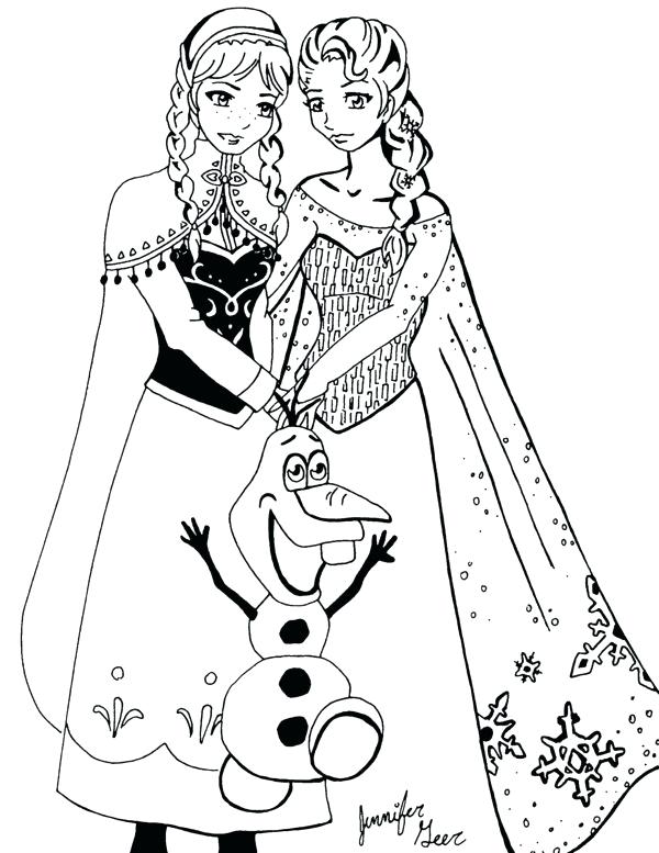 892 Animal Frozen Fever Coloring Pages for Adult