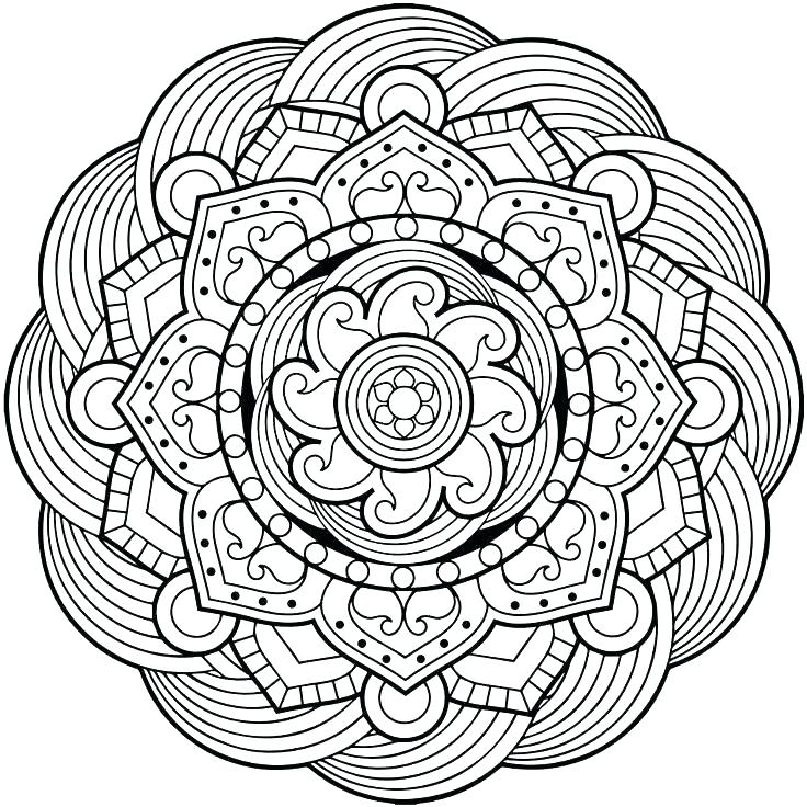 Full Page Mandala Coloring Pages at GetDrawings | Free download