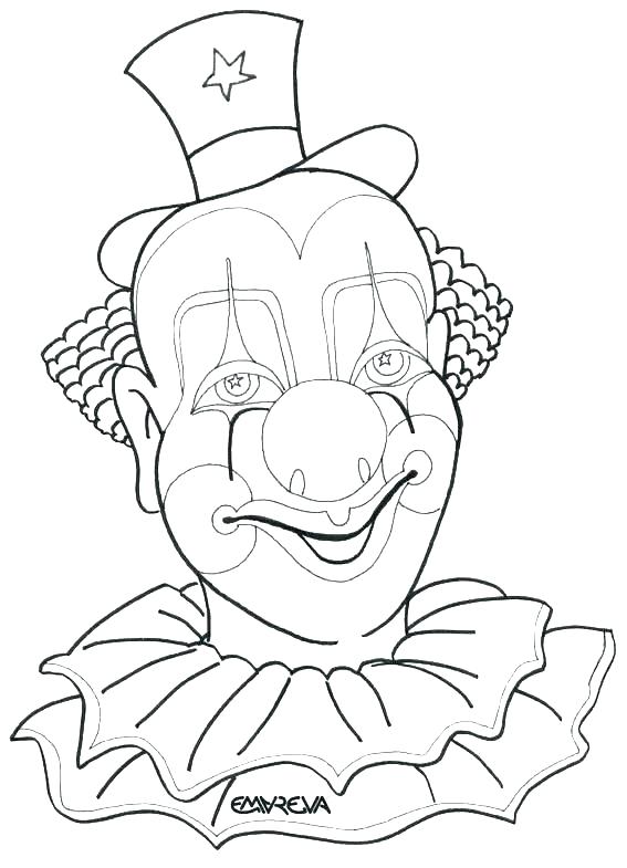 Coloring Pages Printable Funny Face Coloring Pages