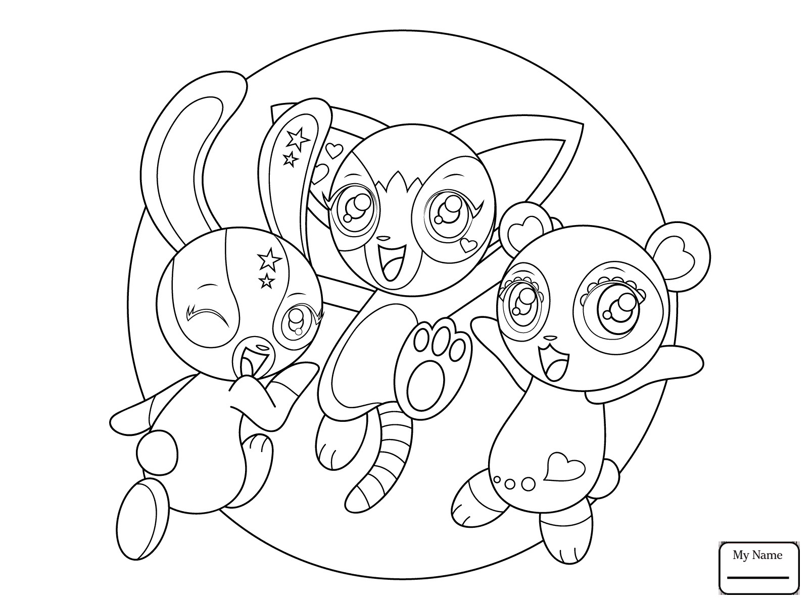 Furby Coloring Pages at GetDrawings | Free download