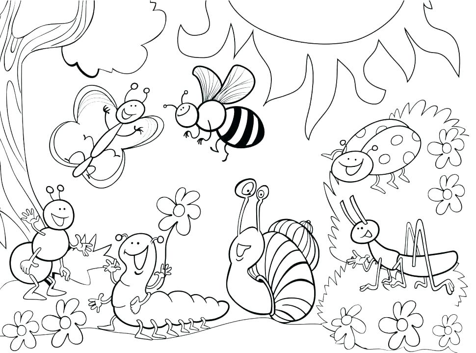 Garden Coloring Pages For Preschool At GetDrawings Free Download