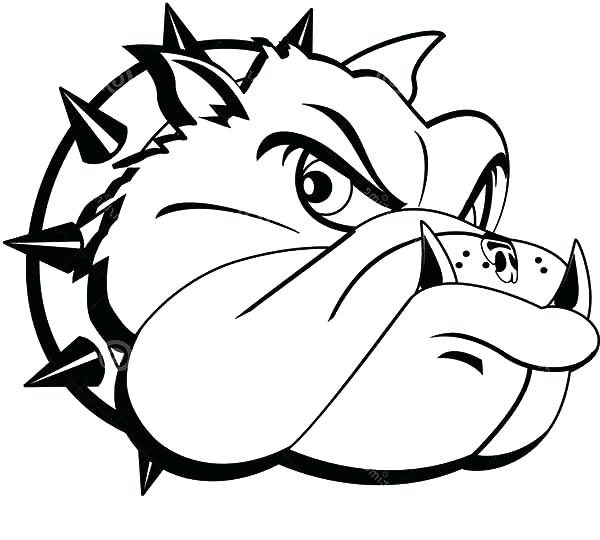 32 Georgia Bulldog Coloring Pages - Free Printable Coloring Pages