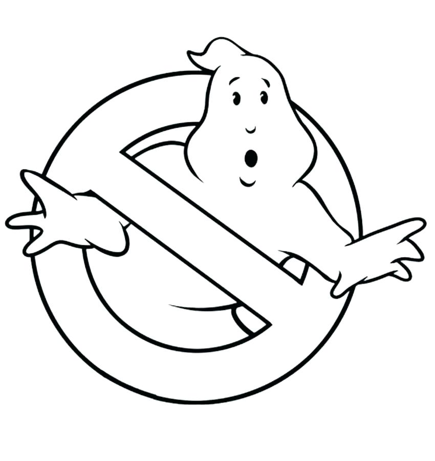Ghostbusters Logo Coloring Page at GetDrawings Free download