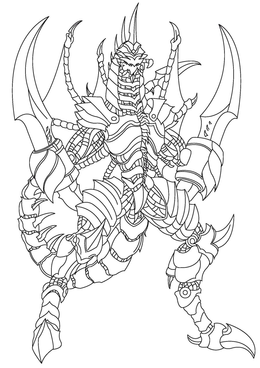 Gigan Coloring Pages at GetDrawings Free download