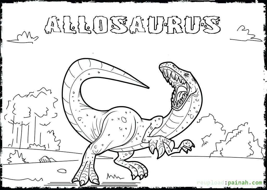 Giganotosaurus Coloring Page at GetDrawings | Free download