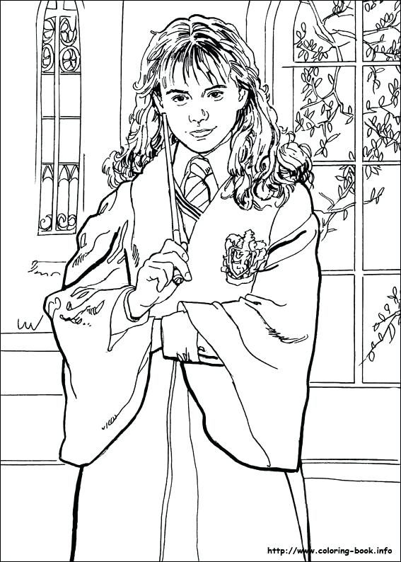 Ginny Weasley Coloring Pages at GetDrawings | Free download