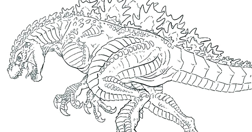 Featured image of post Godzilla Coloring Pages For Adults
