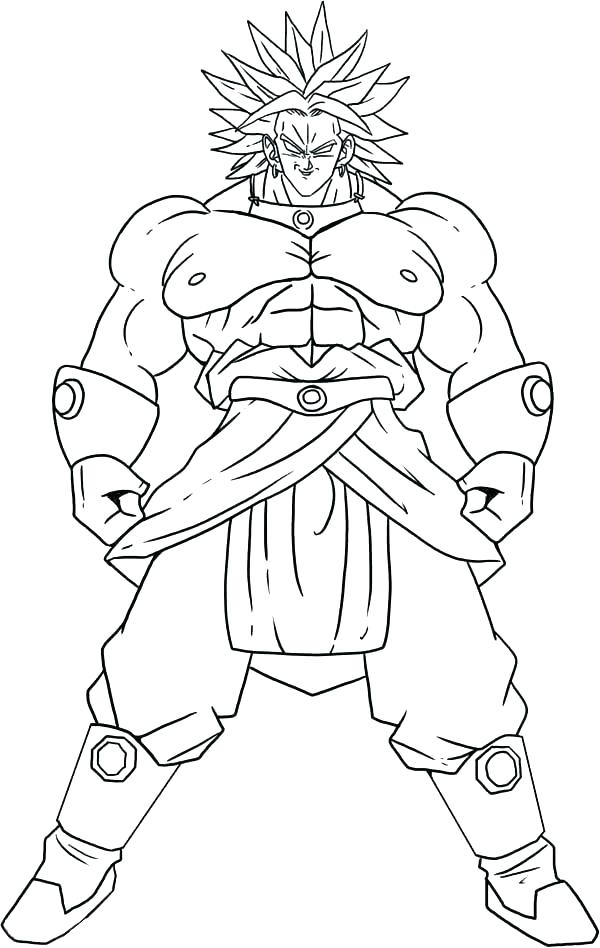 Goku And Vegeta Coloring Pages At GetDrawings Free Download