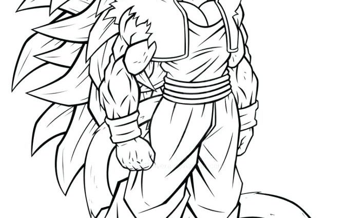 Goku Ssj Coloring Pages at GetDrawings | Free download
