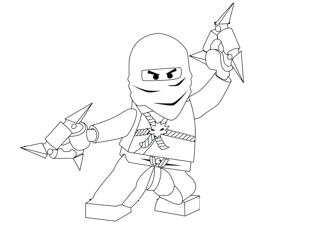 Golden Ninja Coloring Pages at GetDrawings | Free download