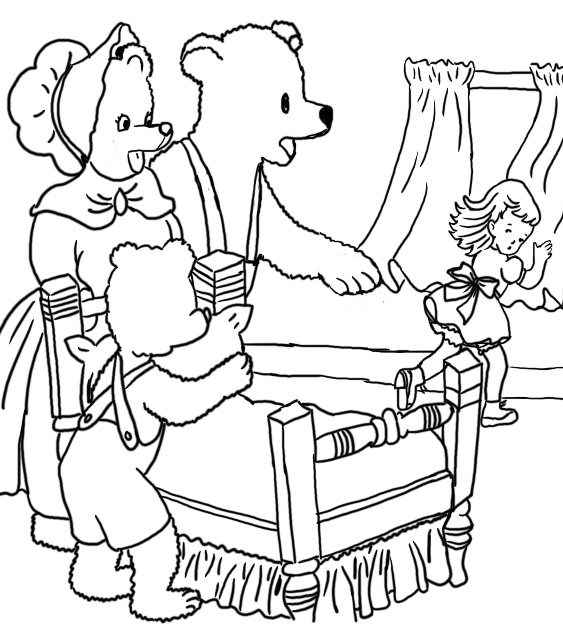 goldilocks-and-the-three-bears-coloring-page-at-getdrawings-free-download