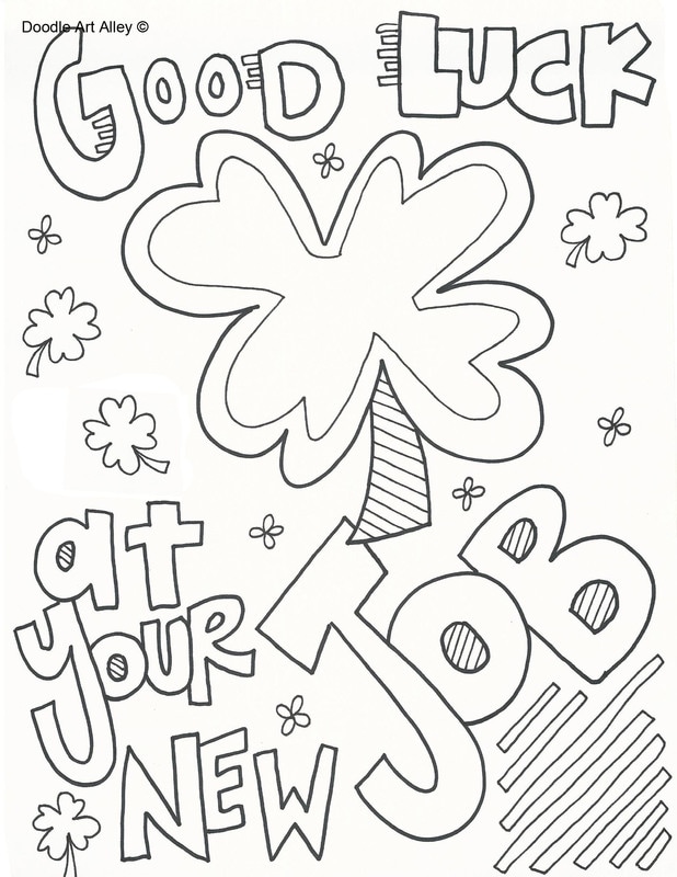 Good Luck Coloring Pages At Getdrawings Free Download