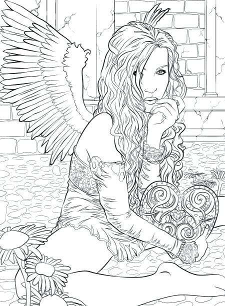 Gothic Coloring Pages For Adults At GetDrawings Free Download