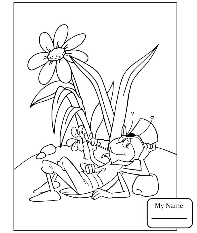 Grass Coloring Page at GetDrawings | Free download