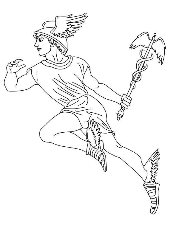 Greek God Drawing at GetDrawings | Free download