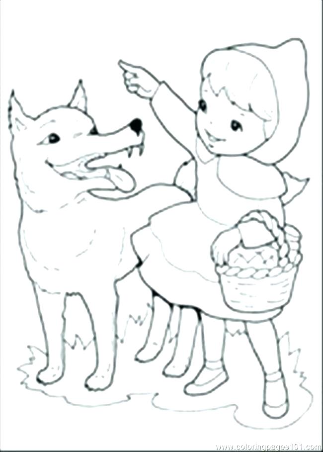 Grey Wolf Coloring Pages At Getdrawings 