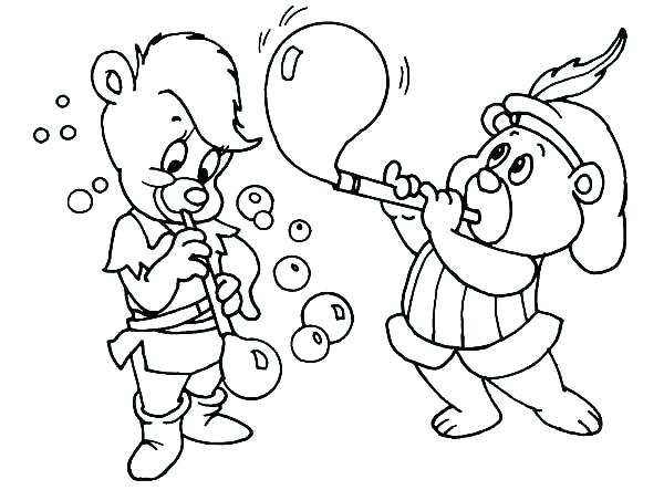 Gummy Bear Coloring Page At Getdrawings 