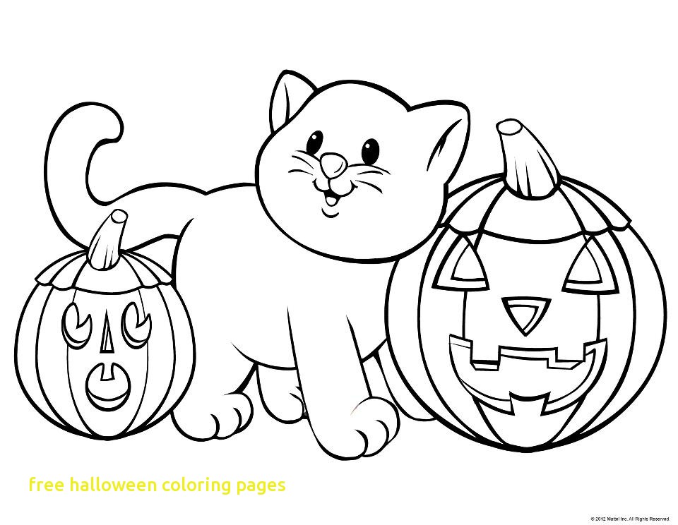 Halloween Coloring Pages Cute at GetDrawings | Free download