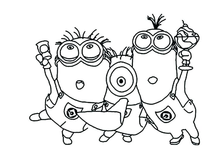 Halloween Minion Coloring Pages at GetDrawings | Free download