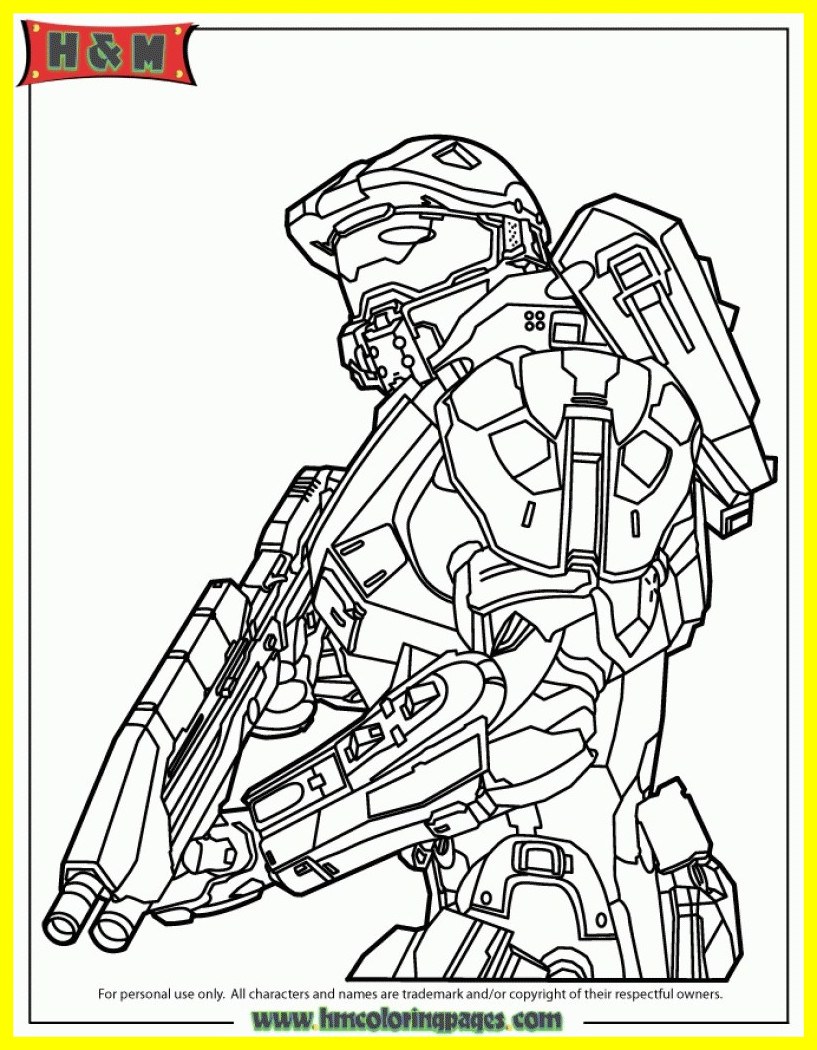 Halo Coloring Pages To Print at GetDrawings | Free download